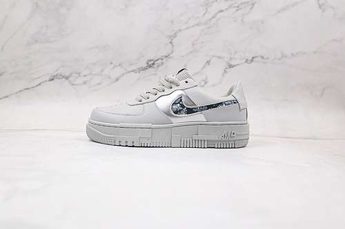 300CV8481102AIR FORCE 1 LOW PIXEL SE WHITESILVERBLACKWOMAN3640