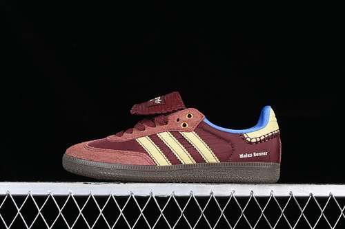 280IE0579WALES BONNER SAMBA YELLOWBLUEREDBROWNWOMAN3539MAN4045