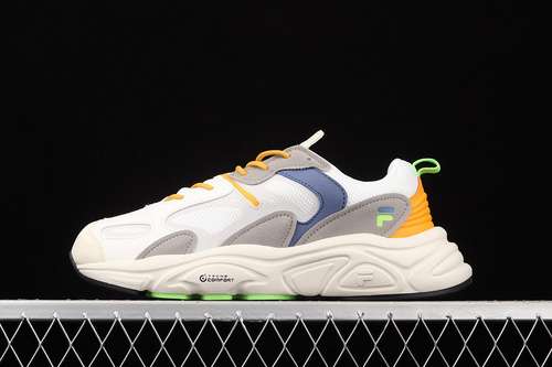 280F12M124156FBPFILA FASHION SNEAKERS WHITEORANGELIGHT GREYMAN39445