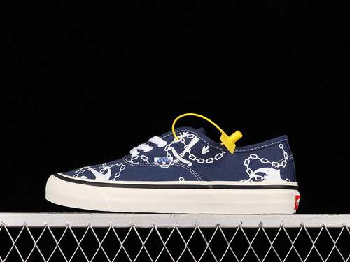 220VN0A5JMQNVYAUTHENTIC 44 DECK DX SHOES DARK BLUEWHITEWOMAN3539MAN4044