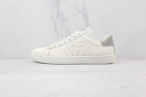 360GUCCI ACE EMBROIDERED LOWTOP SNEAKERS WHITEWHITELIGHT GREYWOMAN3539MAN4044
