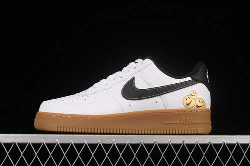 290DO5856100AIR FORCE 1 LV8 PS GO THE EXTRA SMILE WHITEYELLOW STRIKEGUM LIGHT BROWN