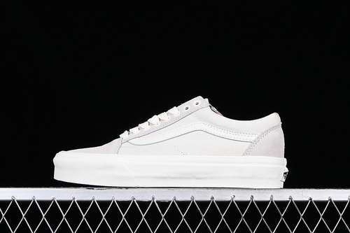 220VN0007NTWGRVANS OLD SKOOL CLEAN FIT WHITEGREYWOMAN3539MAN4044