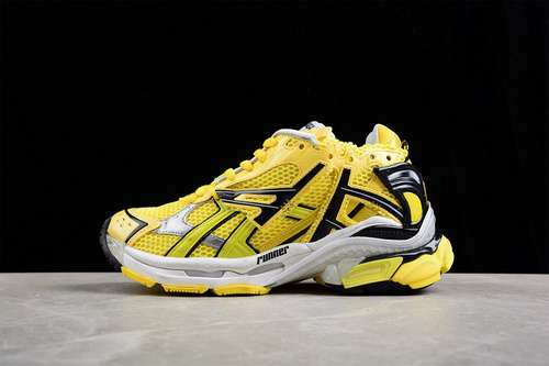 650W2RD30501BALENCIAGA RUNNER KITH FOURCOLOR 70 YELLOWBLACKSILVERWHITEUNISEX3546