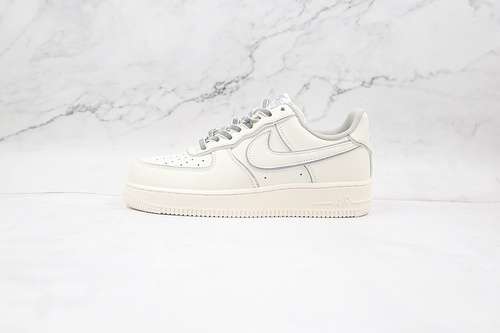 340BD3654506AIR FORCE 1 LOW 07 CUSTOM BEIGESILVER REFLECTIVEWOMAN3639MAN4045