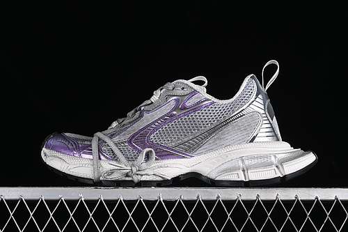 460W3XL59050BALENCIAGA PHANTOM SNEAKER GREYSILVERPURPLEWOMAN3539MAN4046