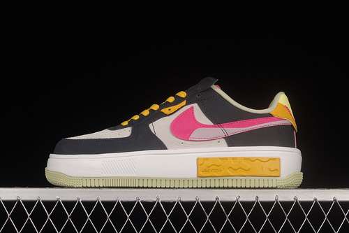 300DR7880001AIR FORCE 1 FONTANKA OFF NOIRSUMMIT WHITEPLUM FOGPINK PRIMEUNISEX3645