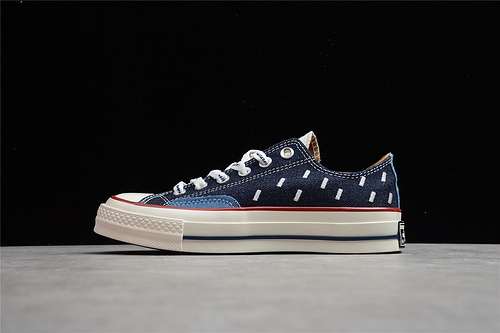 250171065CCHUCK TAYLOR 70S ALLSTAR LOW INDIGO BORO MIDNIGHT NAVYEGRETGARNETUNISEX3544