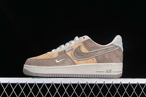 340CD1221333AIR FORCE 1 07 LOW HOT DOG GREYBROWNWOMAN3639MAN4045