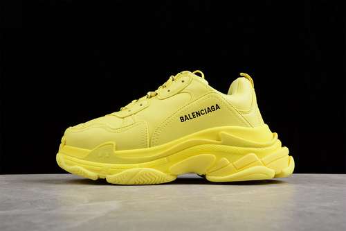 470W1FB62308BALENCIAGA TRIPLE S DADSHOES YELLOWYELLOWBLACKWOMAN3639MAN4046