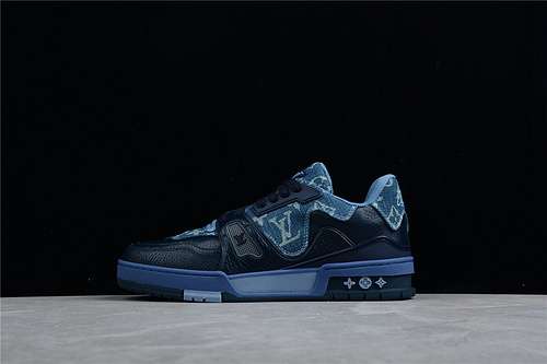 600LV TRAIL SNEAKERS BLACKBLACKNAVY BLUEMAN3845