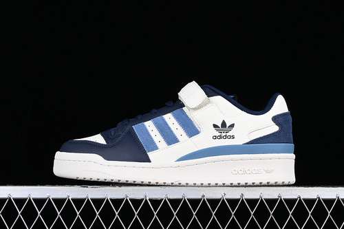 300GX2162ADIDAS FORUM 84 LOW SHOES CLOUD WHITENAVY BLUEBLUEWOMAN3639MAN4045