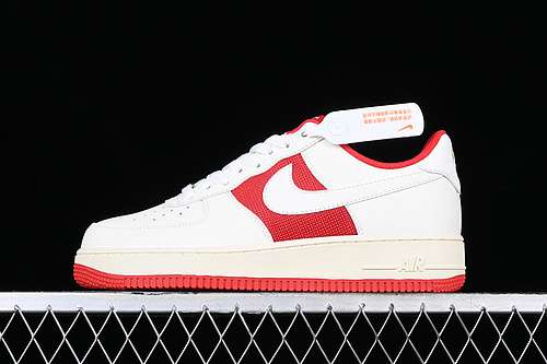 280FN7439133AIR FORCE 1 07 LOW WHITEREDWOMAN3639MAN4045