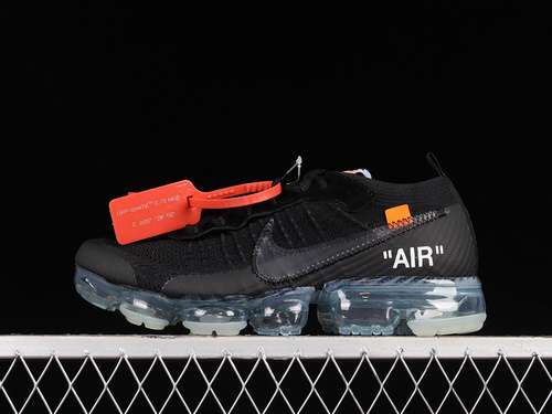 380AA3831002OW X AIR VAPORMAX PART 2 BLACKTOTAL ORANGECLEARWOMAN3639MAN40475