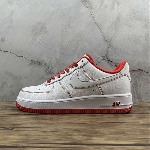 320CN2896101AIR FORCE 1 LOW 07 WHITEWHITEREDWOMAN3639MAN4045