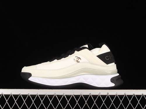 390E0624CHANEL 22SS CASUAL SHOES WHITEWHITEBLACKWOMAN3540