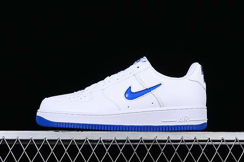 280FN5924102AIR FORCE 1 07 LOW ROYAL JEWEL WHITEBLUEWOMAN3639MAN4045