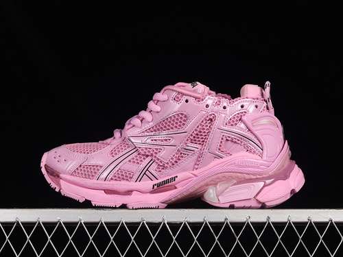 600W3RB15000BALENCIAGA RUNNER KITH FOURCOLOR 70 21SS PINKPINKBLACKWOMAN3540
