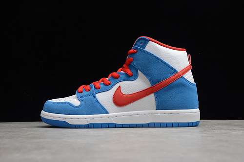530CI2692400SB DUNK HIGH DORAEMON LIGHT PHOTO BLUESPEED YELLOWUNIVERSITY RED