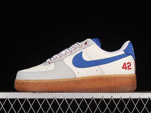 300FN1868100AIR FORCE 1 LOW JACKIE ROBINSON RACER BLUEWHITENEUTRAL GREYBLACKUNIVERSITY