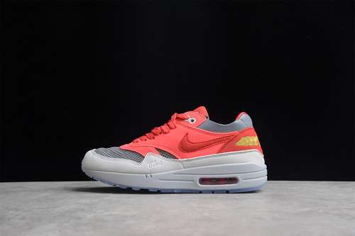 340DD1870600CLOT X AIR MAX 1 KISS OF DEATH SOLAR REDUNIVERSITY REDCOOL GREYUNISEX3645