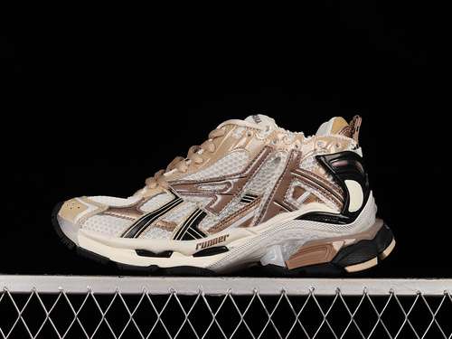 730W3RN11125BALENCIAGA 70 RUNNER KITH FOURCOLOR BEIGEGOLDBLACKWOMAN3546