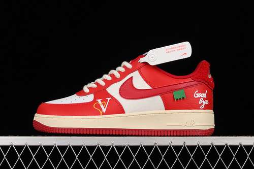 340DO5220161AIR FORCE 1 LOW 07 LV8 WHITEWHITEGYM REDWOMAN3639MAN4045