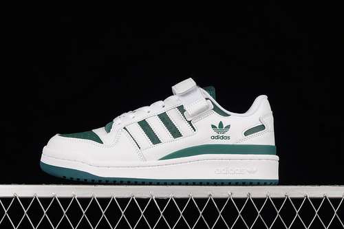270GY8556FORUM LOW SHOES CLOUD WHITECOLLEGIATE GREENCLOUD WHITEWOMAN3639MAN4045