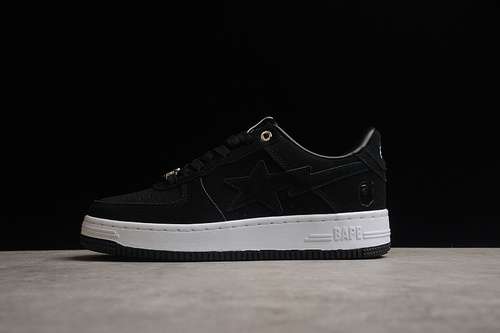 350OVO X BAPE STA LOW SNEAKERS BLACKBLACKWHITEWOMAN3639MAN4046