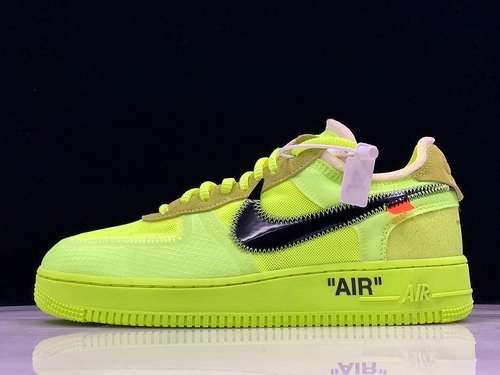 AO4606700ST AIR FORCE 1 LOW X OW VOLTHYPER JADECONEBLACKMAN4046