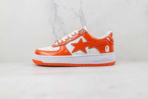 380BAPE STA WHITEWHITEORANGEWOMAN3639MAN4045