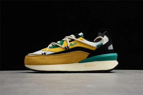 270T12W111108FGA13FILA FUSION JOGGER DX BROWNYELLOWWHITEWOMAN35539MAN40445