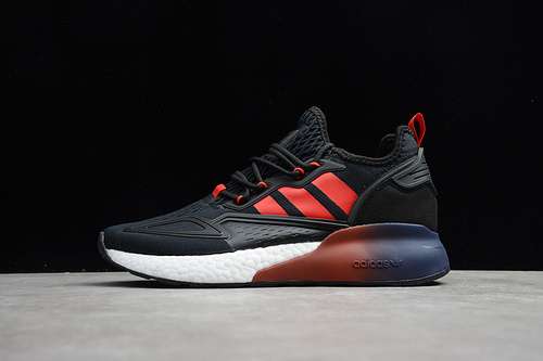 280FZ3322ZX 2K BOOST SHOES CORE BLACKREDCLOUD WHITEMAN3946