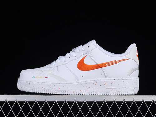 300FD4622131AIR FORCE 1 LOW 07 LX LEAP HIGH WHITEWASHED TEALSAFETY ORANGERUSH PINK