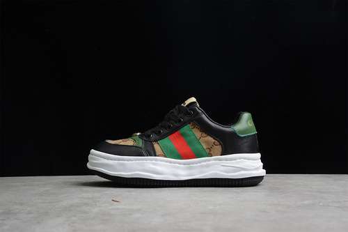 52043194102JPO9065GUCCI SNEAKERS BLACKBROWNGREENREDWOMAN3539MAN4044