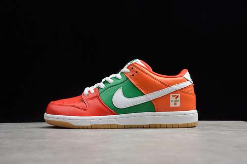 480CZ51306007ELEVEN X SB DUNK LOW SB ORANGEGREENWHITEUNISEX3645