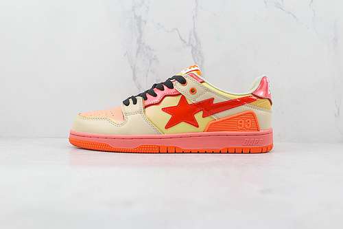 430BAPE STA TOKYO LOW ORANGEBEIGEYELLOWWOMAN3639MAN4045