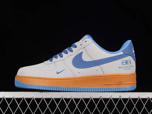 300315122006AIR FORCE 1 LOW 07 GREYDARK BLUEBROWNWOMAN3639MAN4045