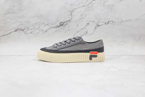 260F12W124342FGYFILA CANVAS SHOES GREYGREYBEIGEWOMAN3639MAN4044