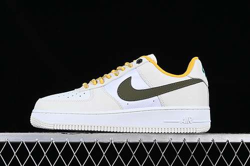 280FV3628031AIR FORCE 1 07 LOW WHITEBLACKGREENGREYYELLOWWOMAN3639MAN4045