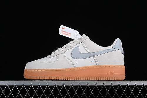 280FQ8714002AIR FORCE 1 07 LOW GUM PACK PHANTOMGUM YELLOWSUMMIT WHITELIGHT SMOKE GREY