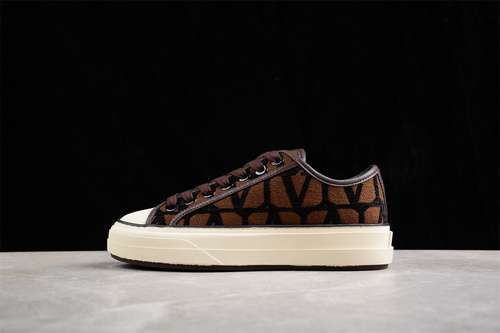 460VALENTINO CASUAL SKATE SHOES BLACKBROWNBEIGEWOMAN3539MAN4046