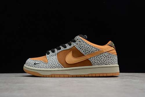 400CD2563002SB DUNK LOW SAFARI BROWNWHITEBLACKWOMAN3639MAN4046