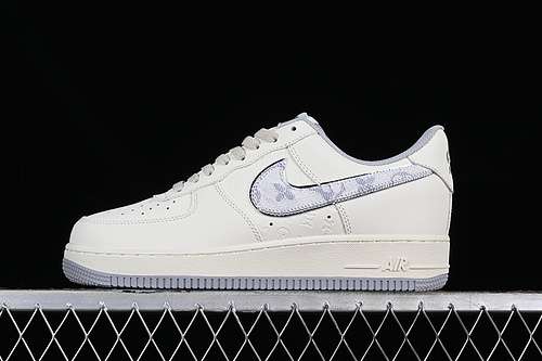 300LV0506022AIR FORCE 1 07 LOW WHITEGREYBLACKWOMAN3639MAN4045