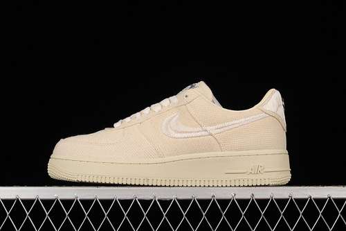 340CZ9084200STUSSY X AIR FORCE 1 LOW FOSSIL STONEFOSSILBLACKWOMAN3639MAN4045