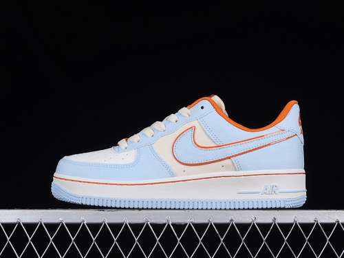 280315122662AIR FORCE 1 LOW 07 LIGHT BLUEORANGEWHITEWOMAN3639MAN4045