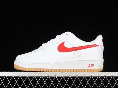 300DJ3911102AIR FORCE 1 LOW SINCE 82 WHITEUNIVERSITY REDGUM YELLOWUNISEX3645