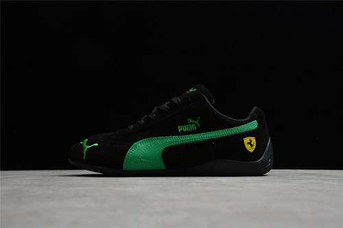 22030083311FUTURE CAT LEATHER SF BLACKBLACKGREENWOMAN3639MAN4045