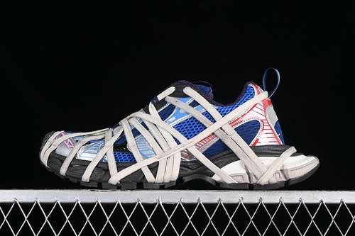 500W3XLL0525BALENCIAGA PHANTOM SNEAKER GREYPURPLESILVERBLUEWOMAN3539MAN4046