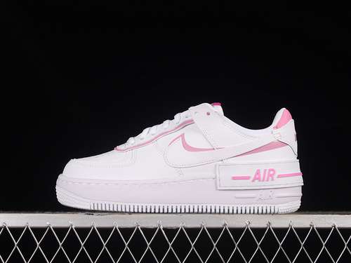 280CI0919102AIR FORCE 1 SHADOW WHITEWHITEMAGIC FLAMINGOWOMAN35540